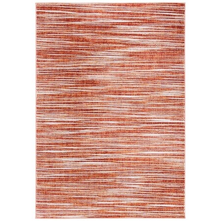 Safavieh 9 x 12 ft. Lagoon Bohemian Rectangle Power Loomed Area Rug, Gold & Ivory LGN243D-9